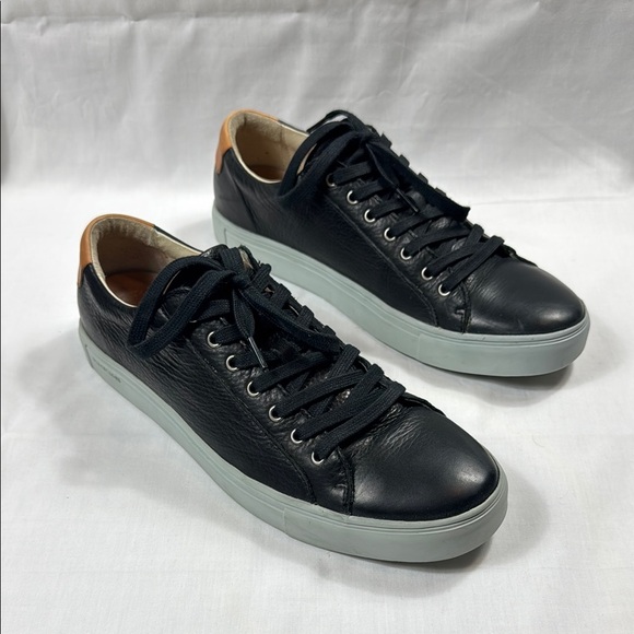 Blackstone NM01 Black Leather Men Shoes - Picture 2 of 6